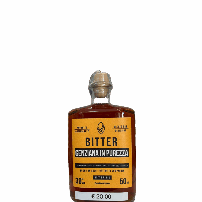 Bitter Genziana in Purezza – Amaro Artigianale 70cl