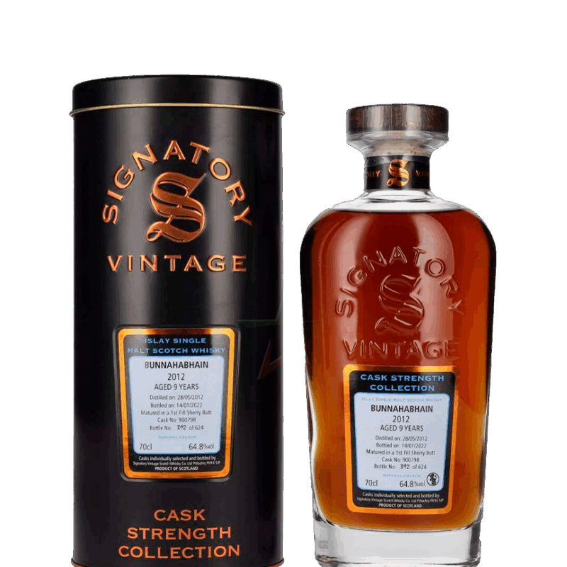 Signatory Vintage Bunnahabhain 2012 Single Malt Scotch Whisky – 70cl